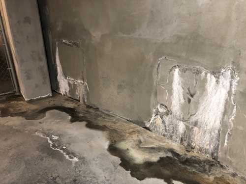 地下车库堵漏